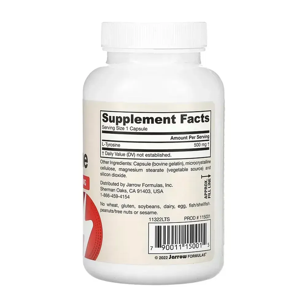 L-Tyrosine 500 mg - 100 caps
