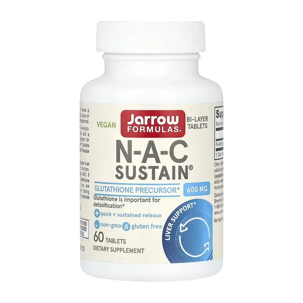 N-A-C Sustain® 600 mg - 60 caps