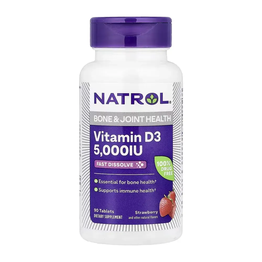Vitamin D3 5,000 IU - 90 tabs
