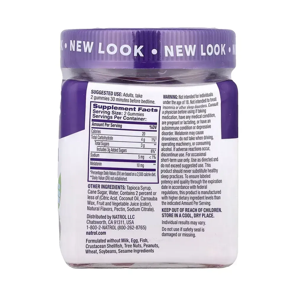 Melatonin 10mg - 60 gummies