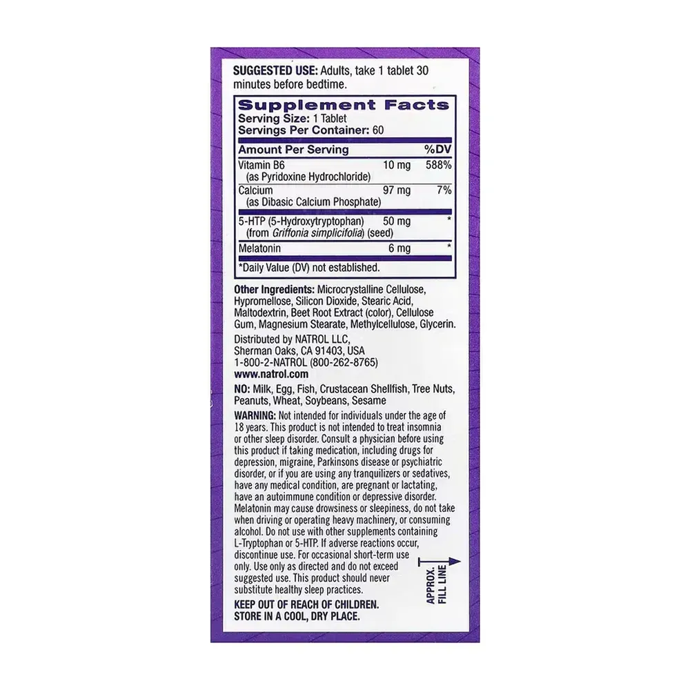 Advanced Sleep Melatonin - 60 tabs
