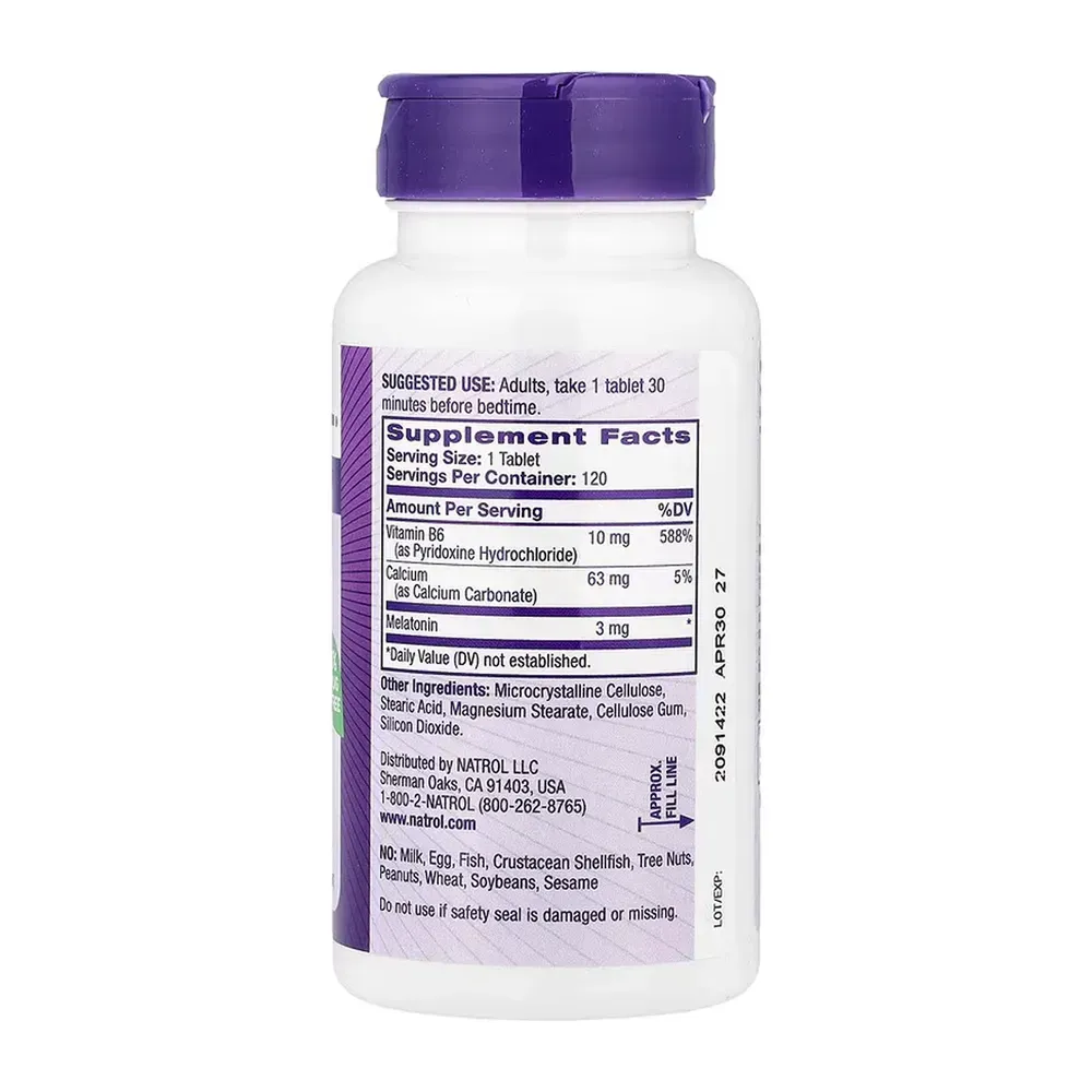 Melatonin 3mg - 120 tabs