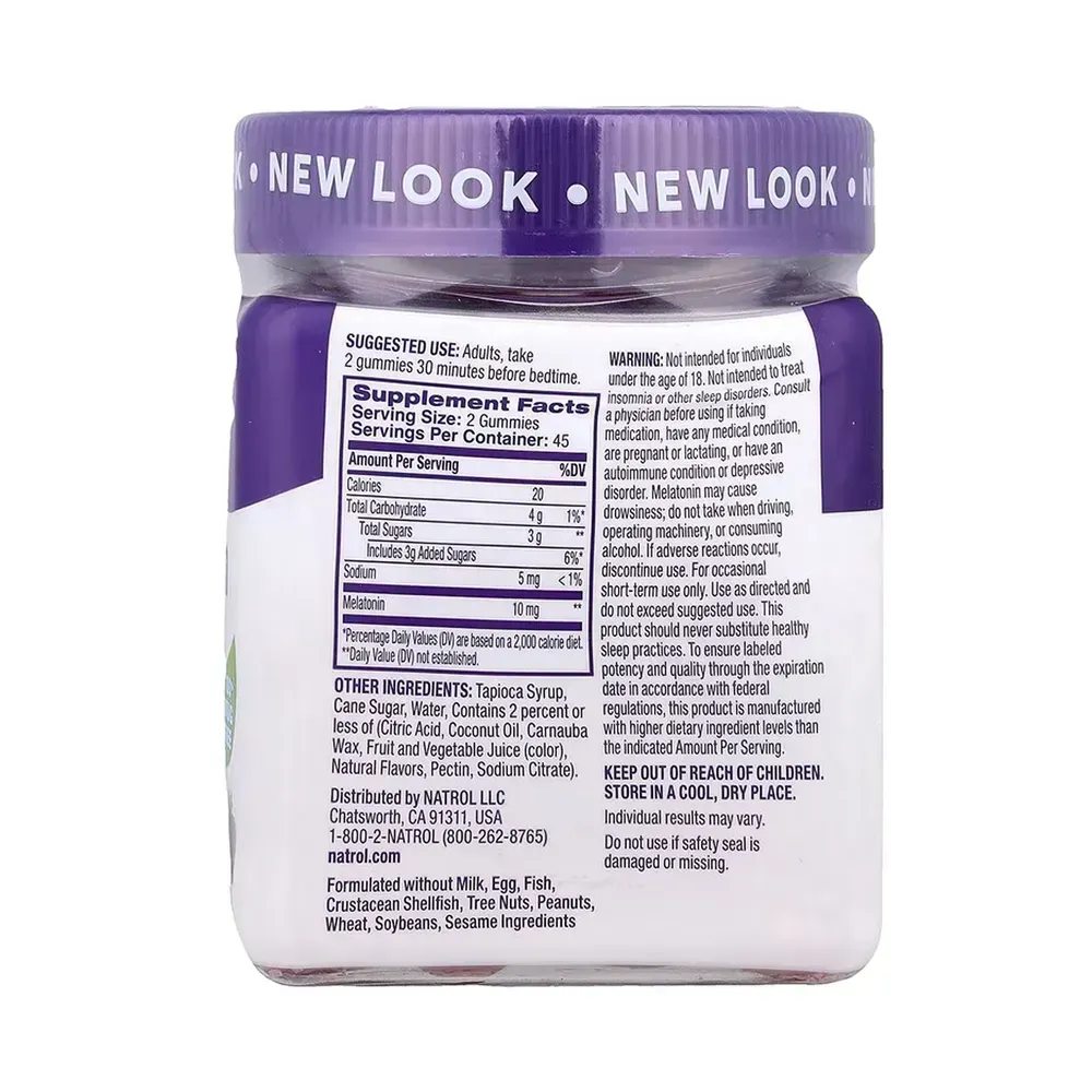 Melatonin 10mg - 90 gummies
