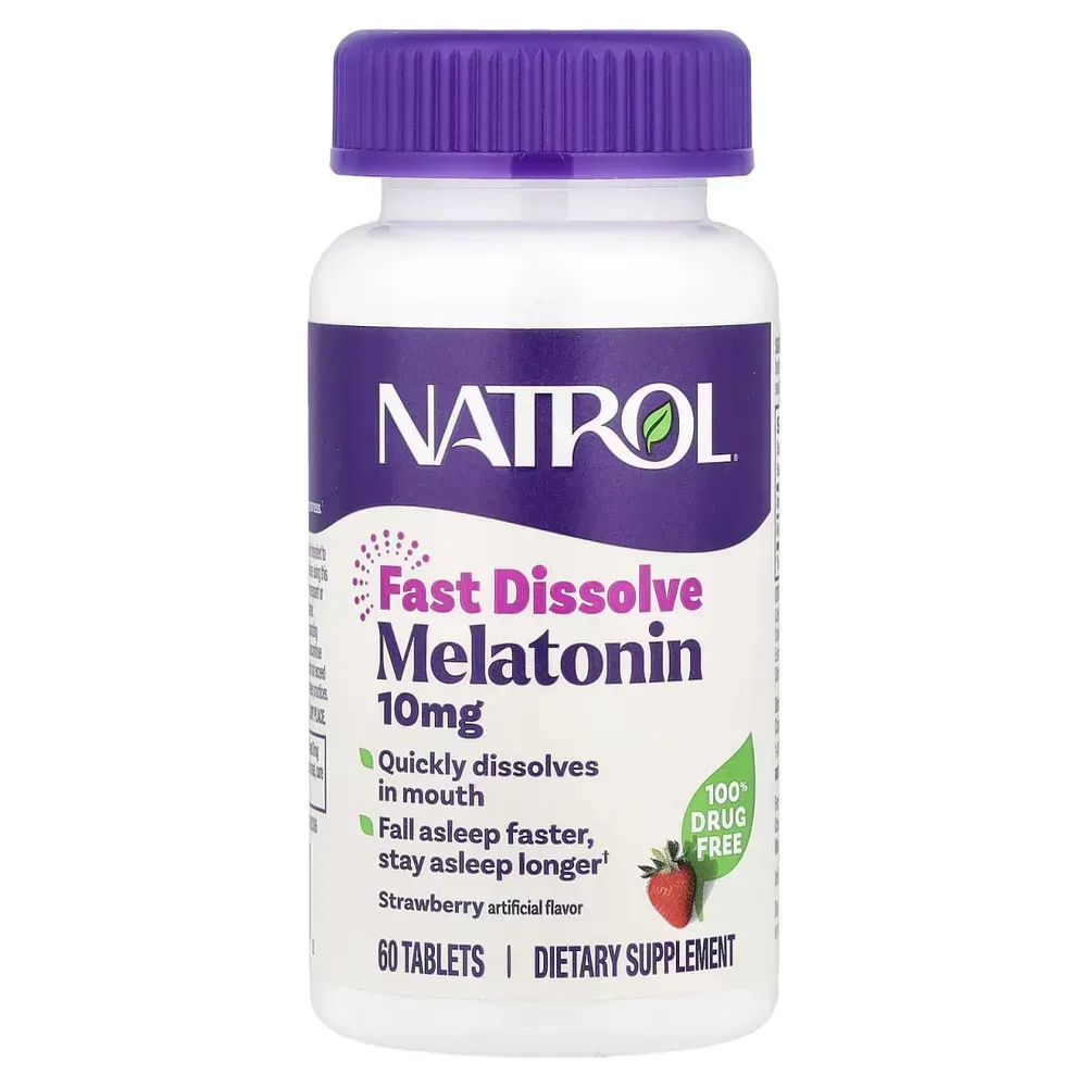 Fast Dissolve Melatonin 10mg - 60 tabs