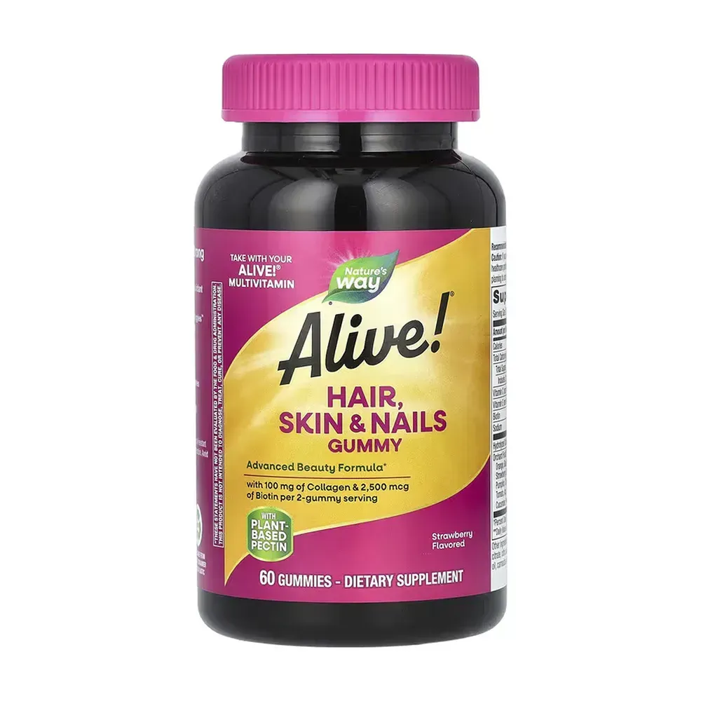 Nature's Way Hair, Skin & Nail Gummy - 60 gummies