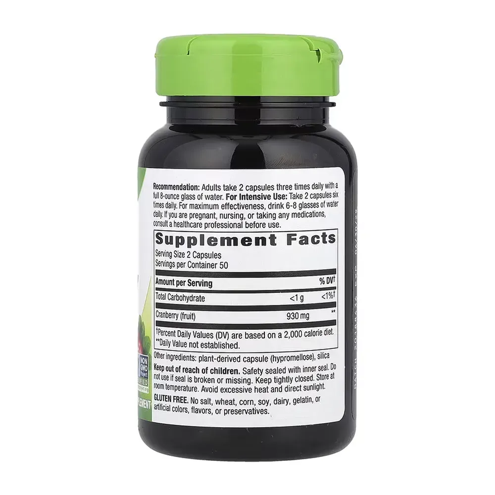 Cranberry Fruit - 100 vcaps