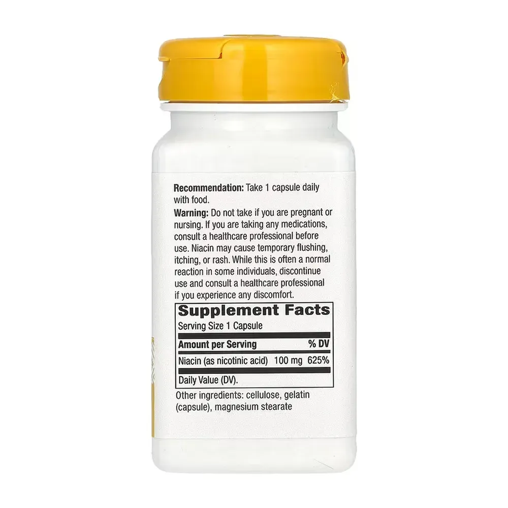 Niacin 100 mg - 100 caps