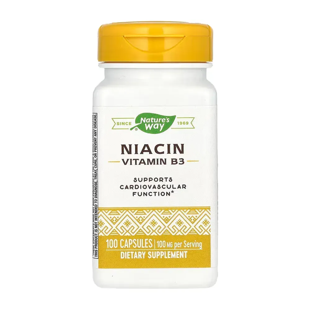 Niacin 100 mg - 100 caps