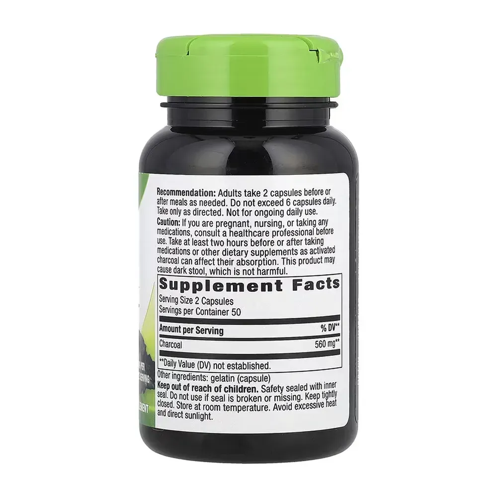 Activated Charcoal - 100 caps