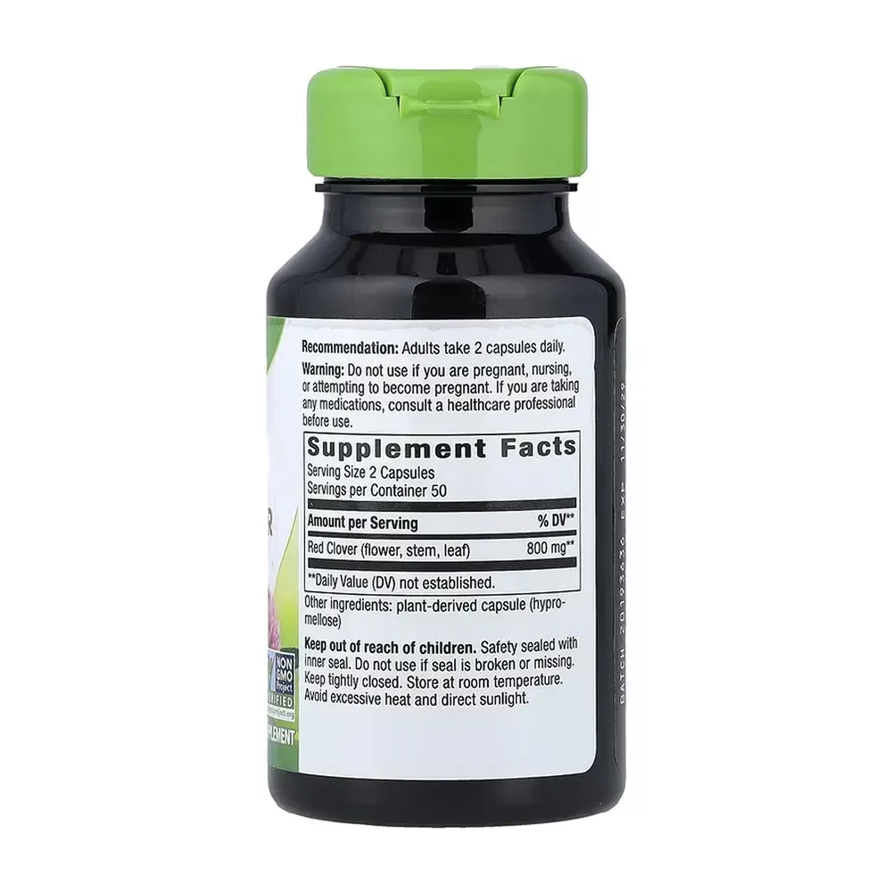 Red Clover Blossoms/Herb - 100 vcaps