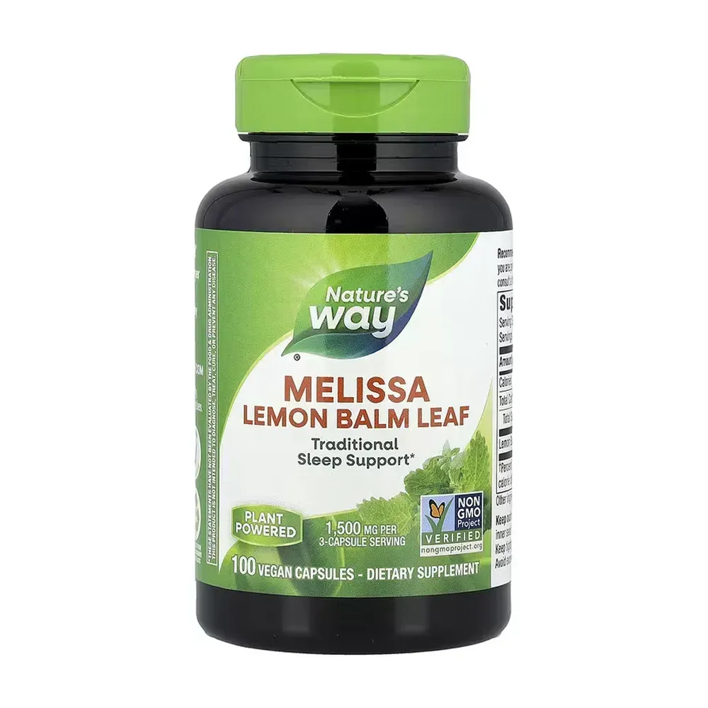Melissa Lemon Balm Leaf - 100 vcaps