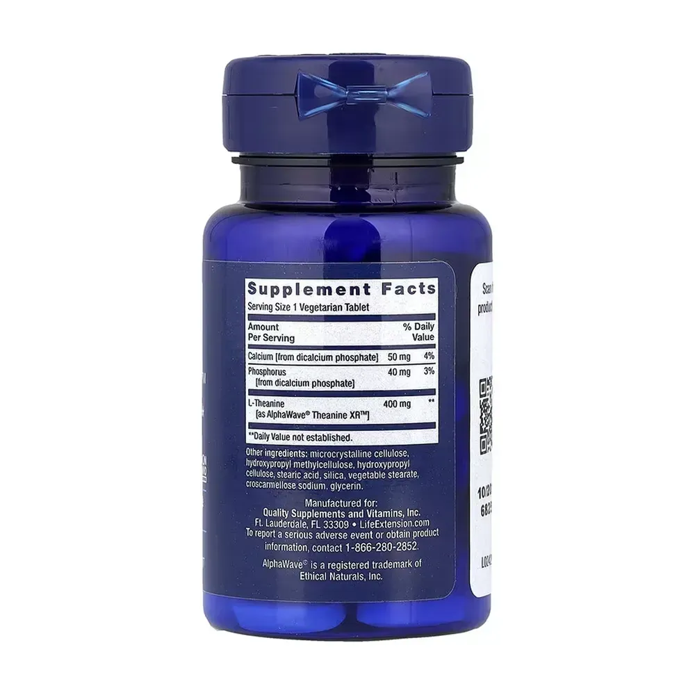 Theanine XR™ Stress Relief - 30 vegetarian tablets