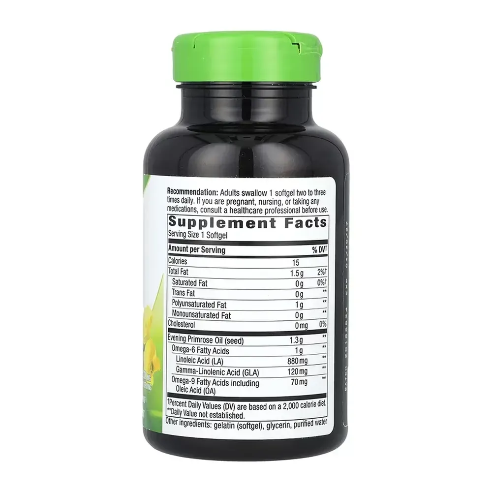 Evening Primrose Oil 1300 mg - 60 softgels
