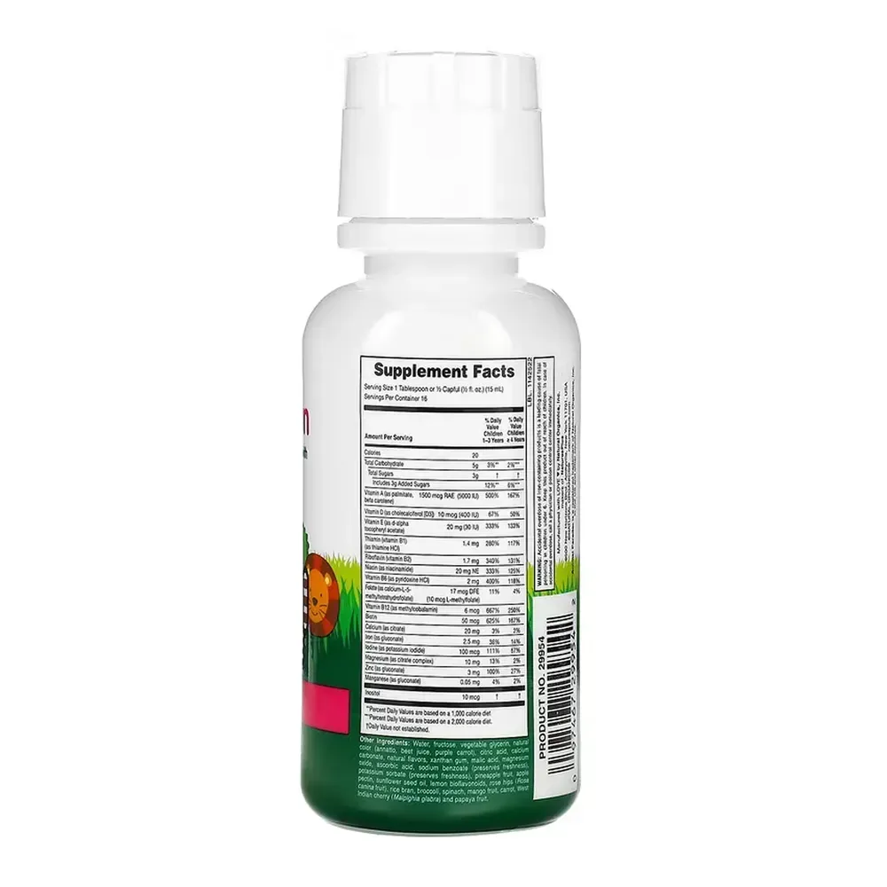 Children’s Multivitamin Liquid - 236.56 ml Tropical Berry