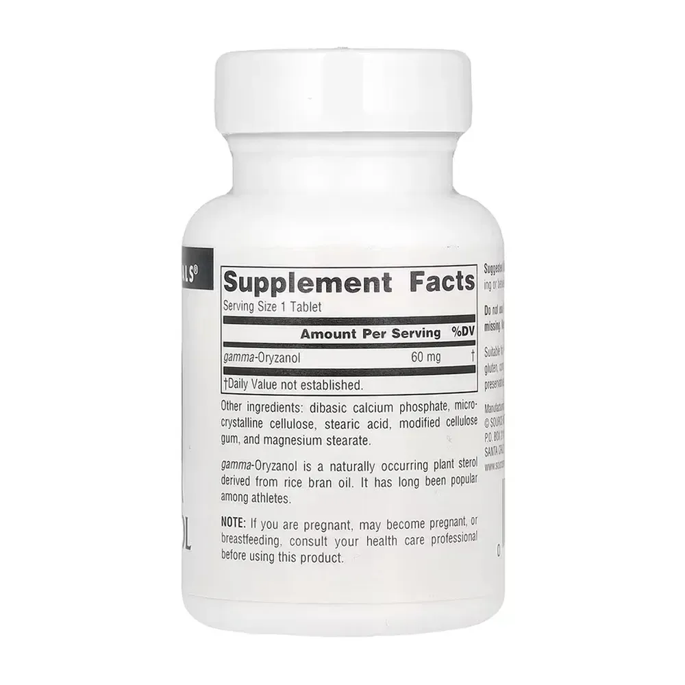 Gamma Oryzanol 60 mg - 100 tabs