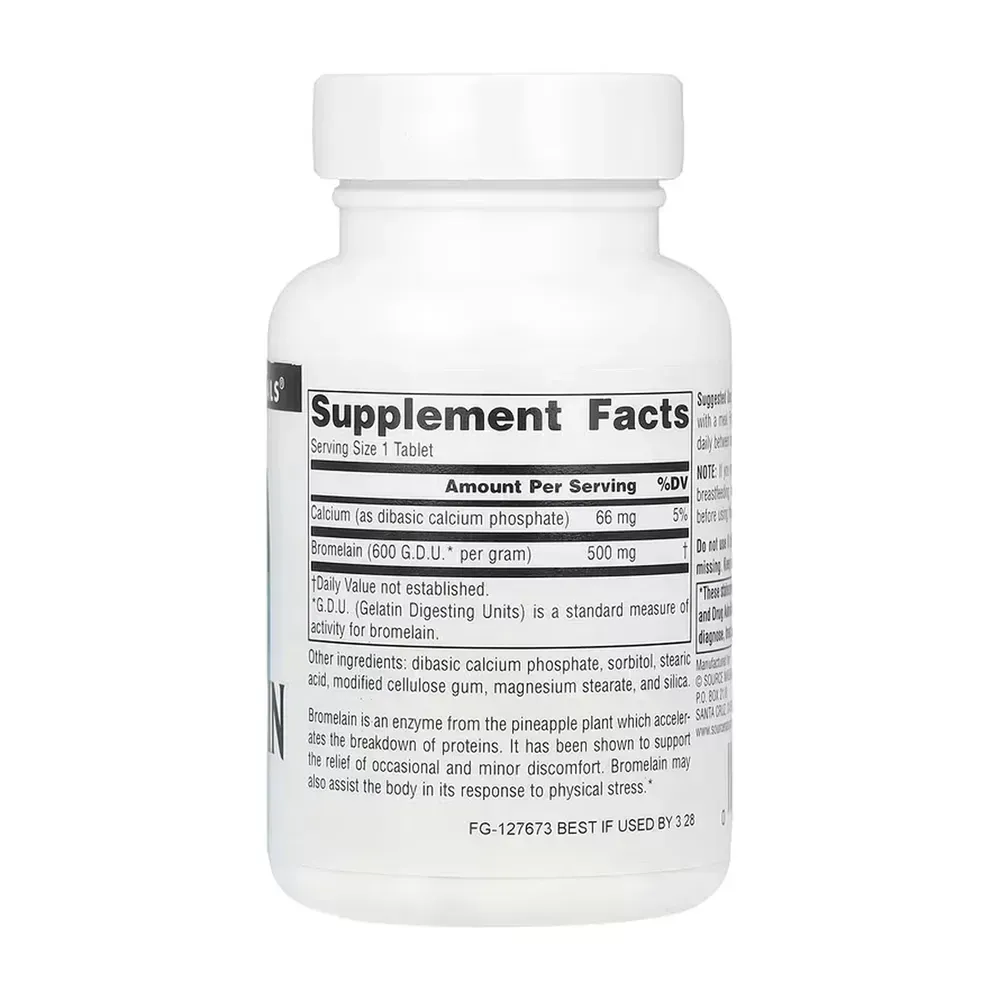 Bromelain 600 GDU - 60 tabs