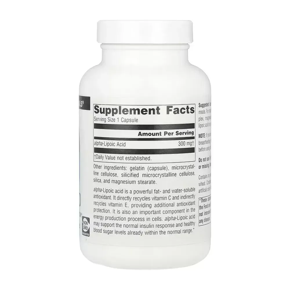 Alpha Lipoic Acid 300 mg - 120 caps