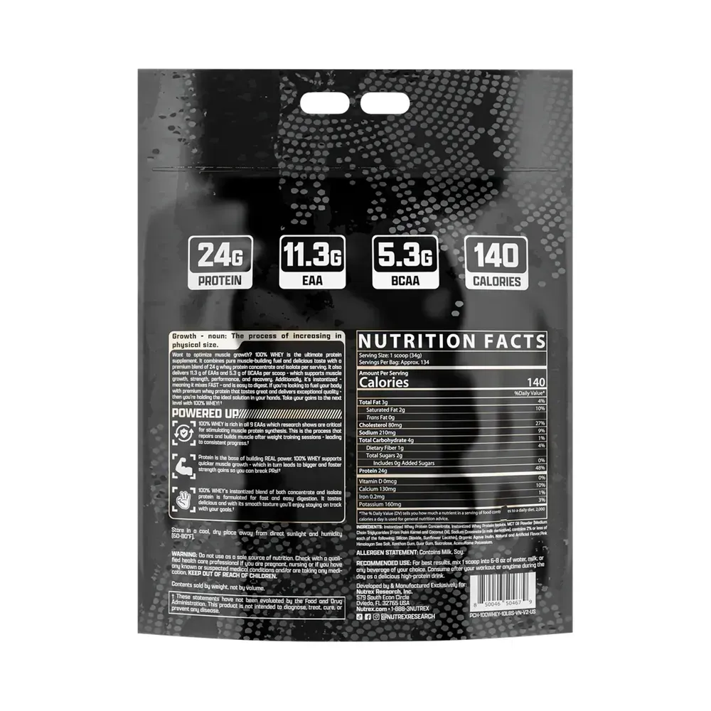 100% Whey - 4545g Vanilla