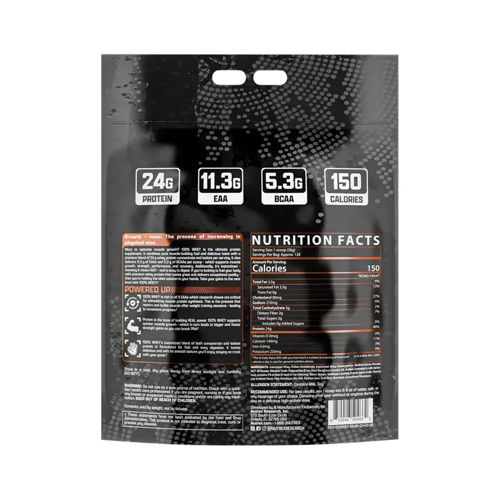 100% Whey - 4545g Chocolate