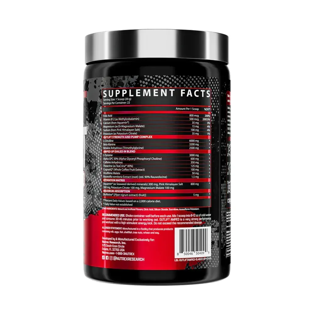 Outlift Amped - 438.2g Sucker Punch