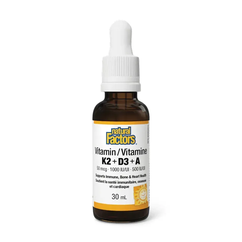 Vitamin K2+D3+A 50 mcg/1000 IU/500 IU - 30ml