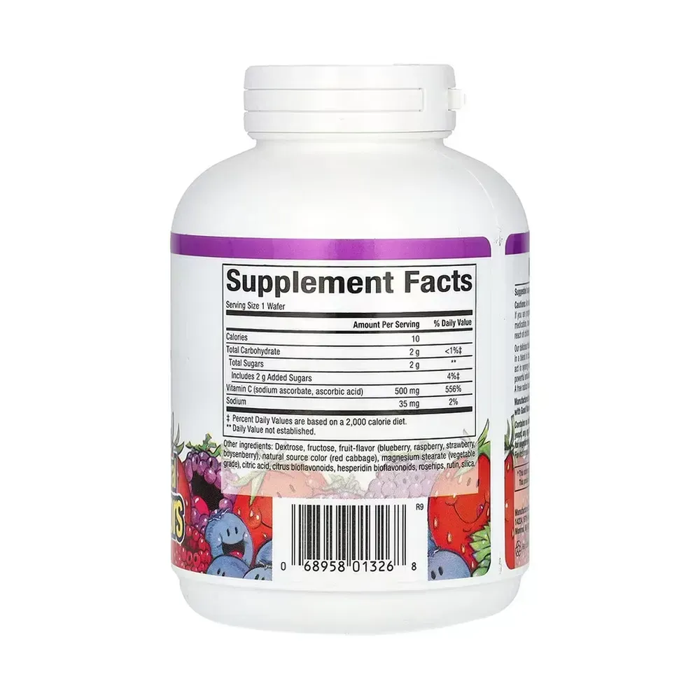 Vitamin C 500mg - 90 tabs Mixed Berry