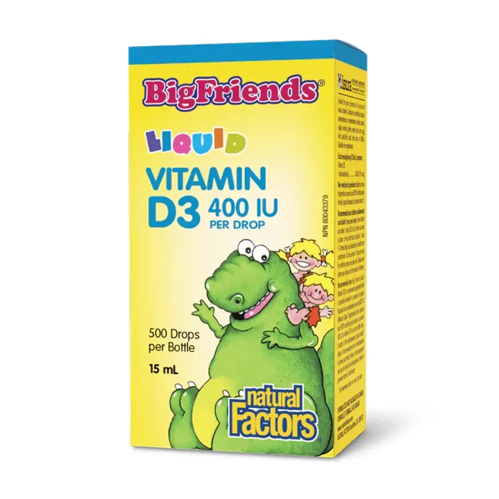 BigFriends Liquid Vitamin D3 400 IU - 15ml