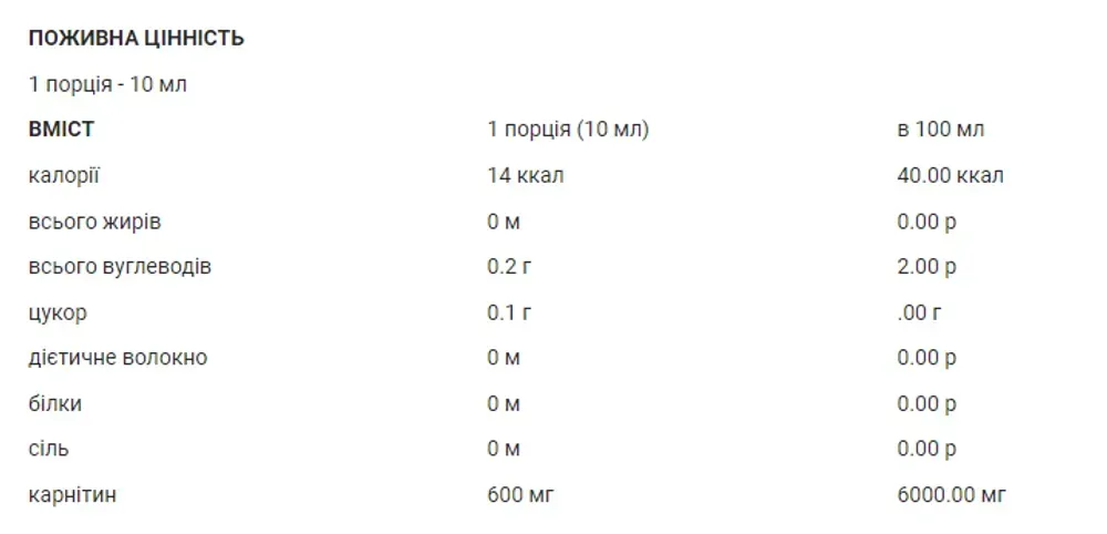 CARNI 60000mg - 1000ml Wild Strawberry Mint
