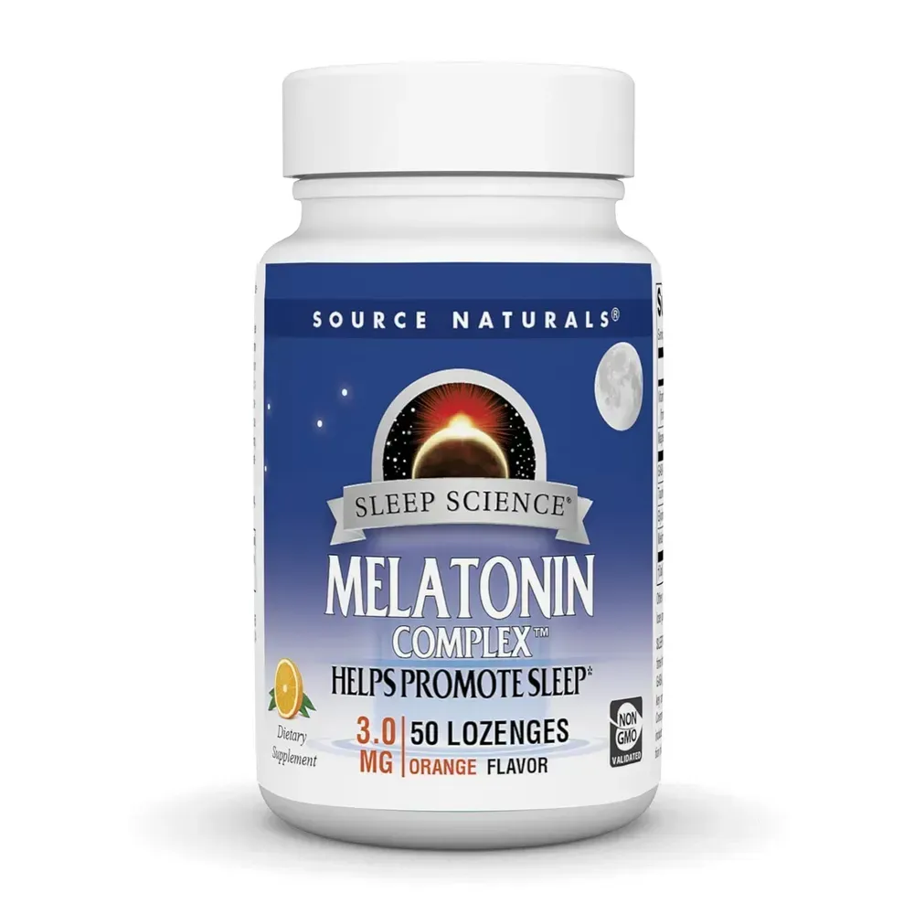 Sleep Science® Melatonin Complex™ 3 mg - 50 lozenges Orange