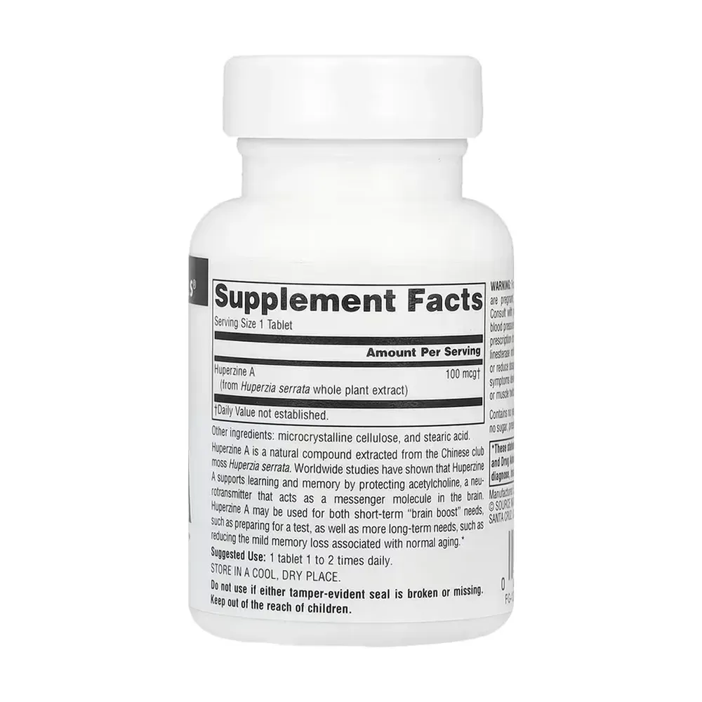 Huperzine A 100 mcg - 60 tabs