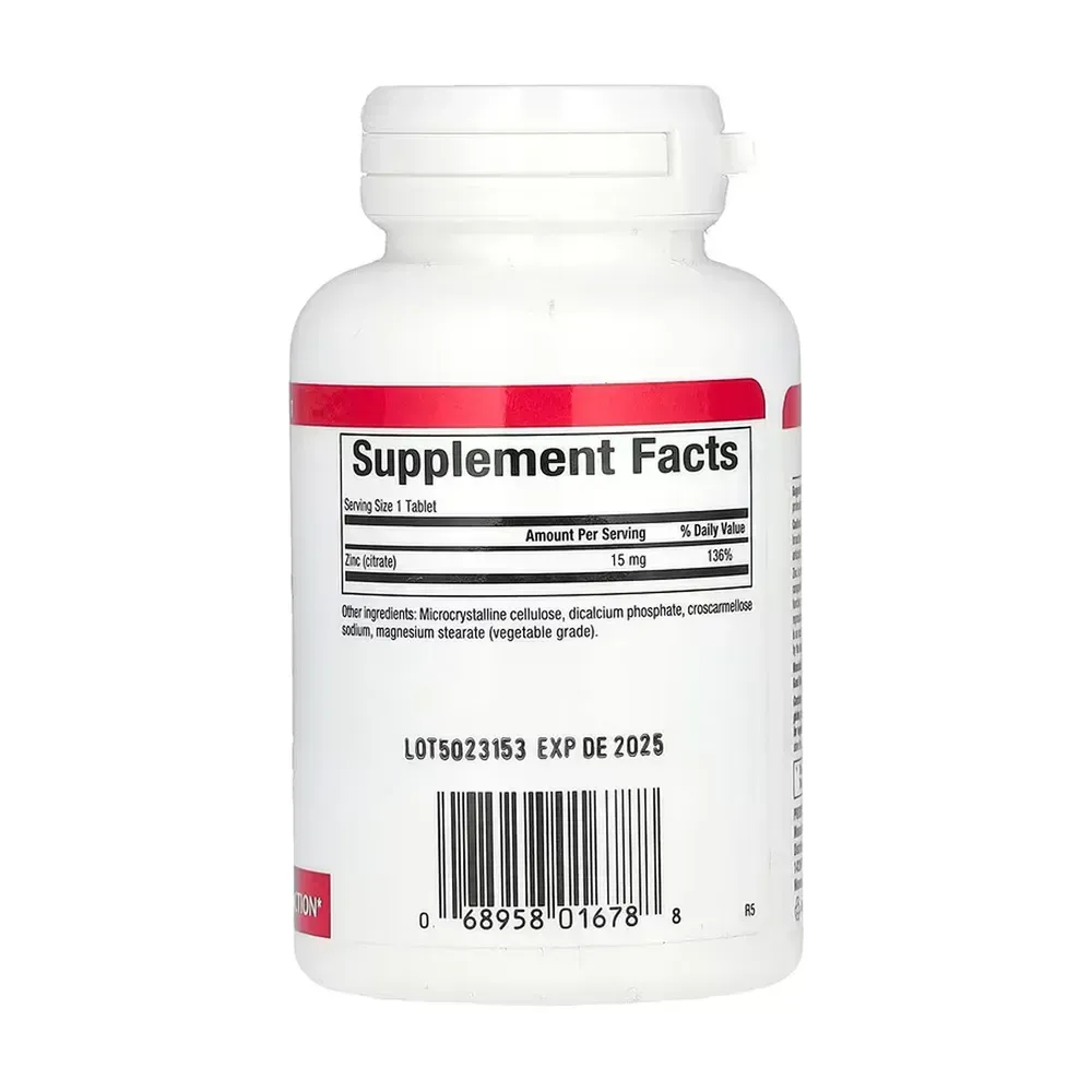 Zinc Citrate 15mg - 30 tabs