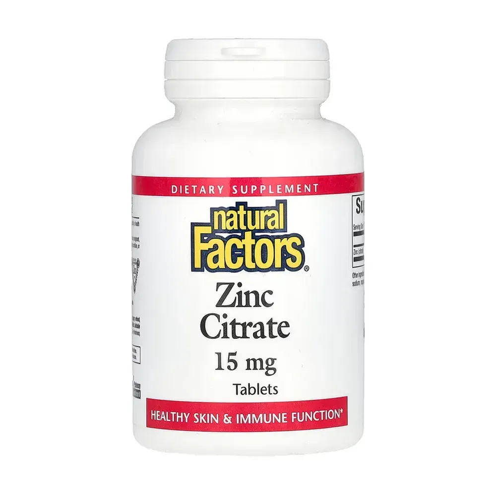 Zinc Citrate 15mg - 30 tabs