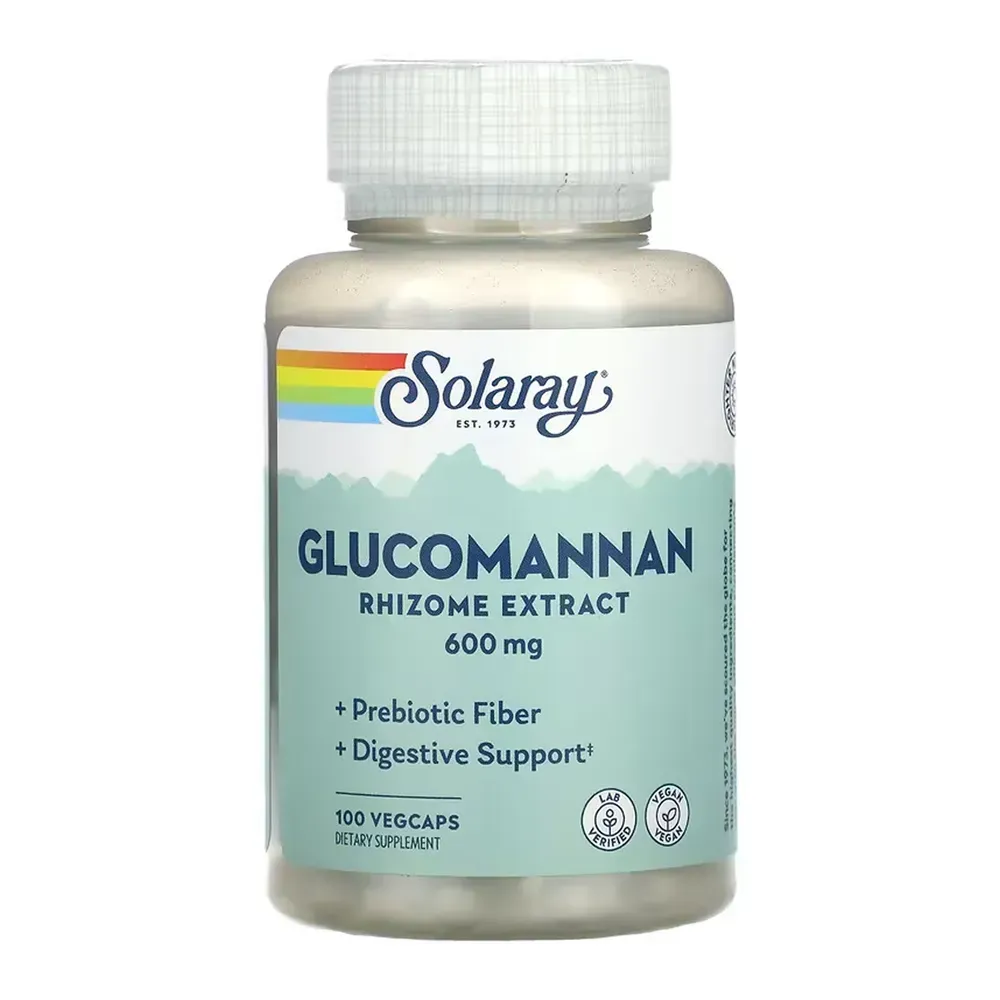 Glucomannan Rhizome Extract 600mg - 100 vcaps
