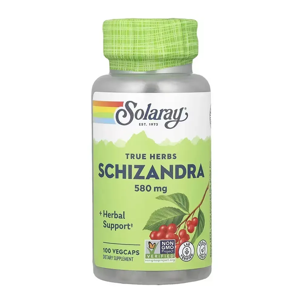 Schizandra Berry 580mg - 100 vcaps