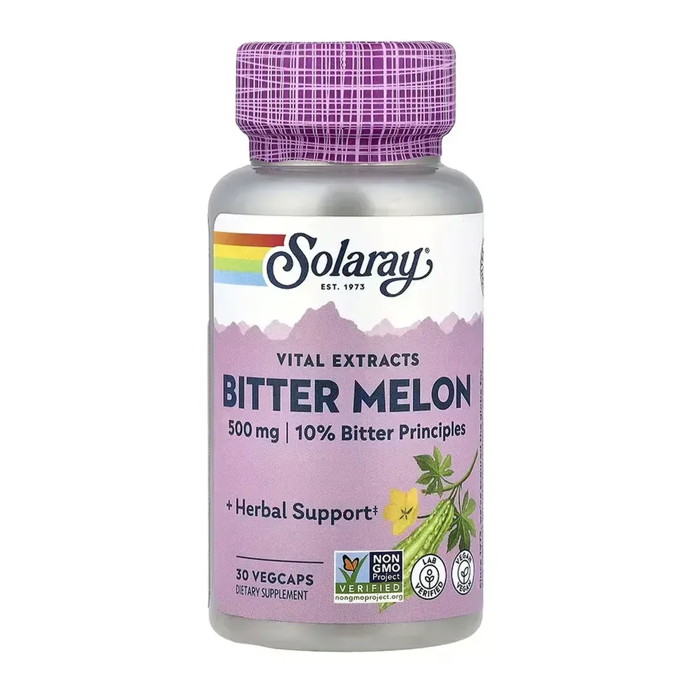 Bitter Melon Fruit Extract 10% 500mg - 30 vcaps