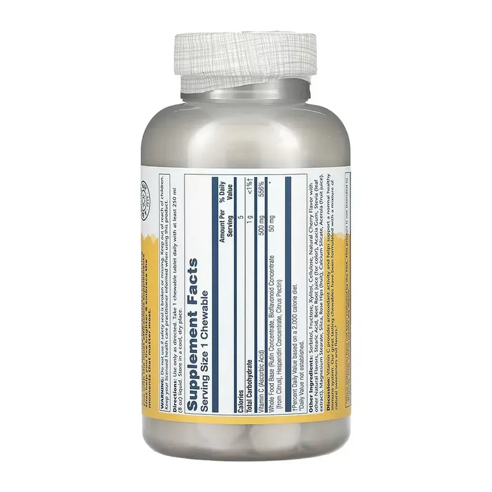 Vitamin C 500mg - 100 chewables