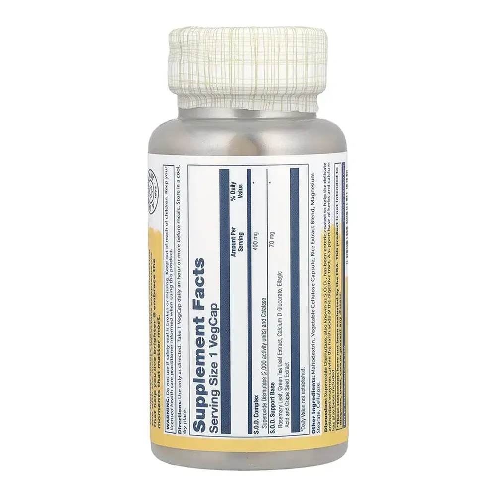 SOD 2000 Plus 400mg - 100 vcaps