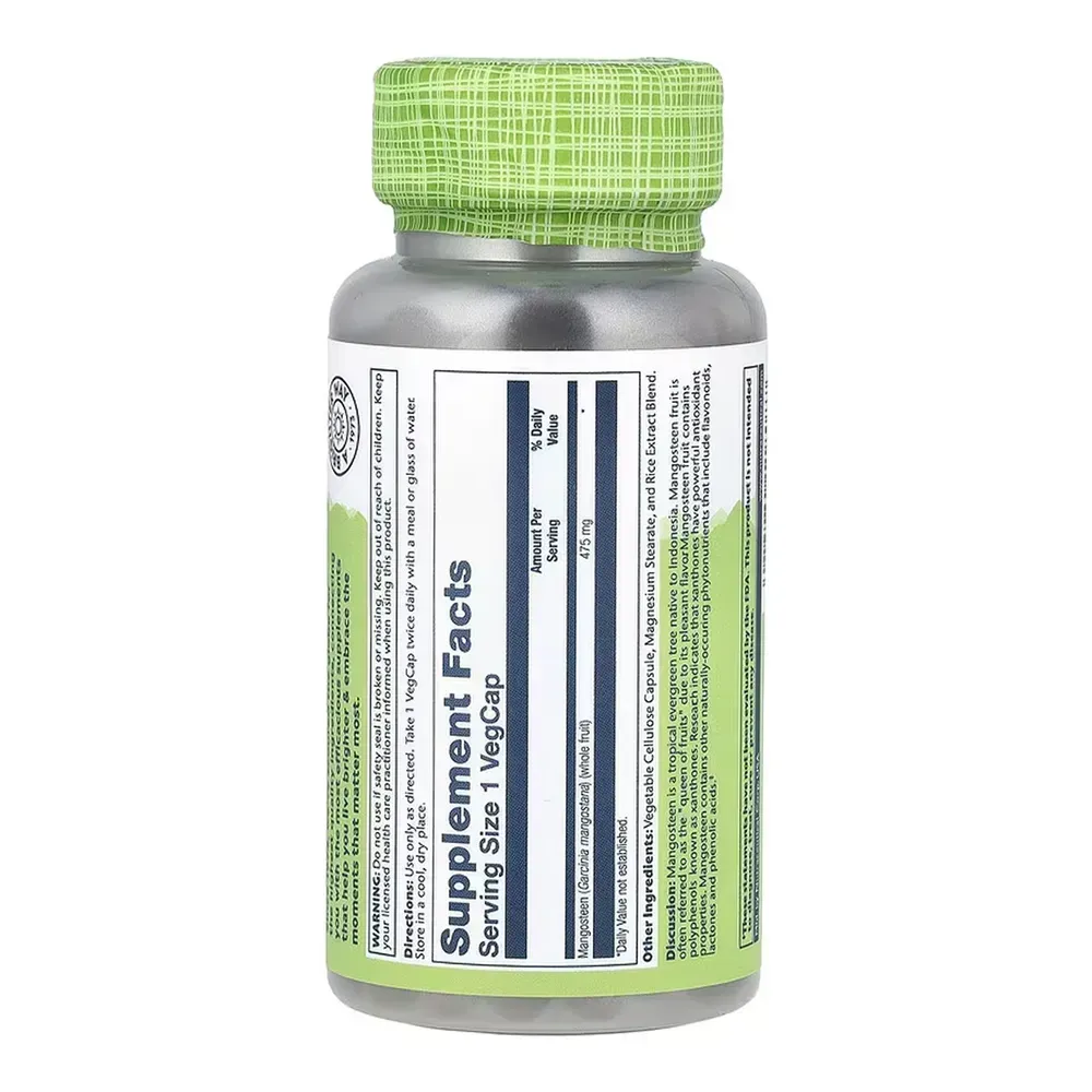Mangosteen Fruit 475mg - 100 vcaps