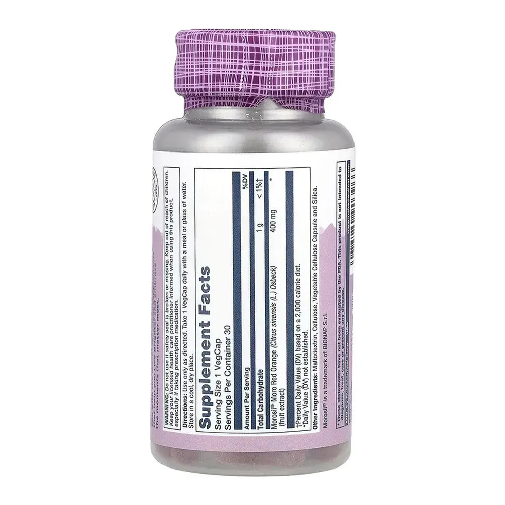 Moro Red Orange 400 mg - 30 vcaps