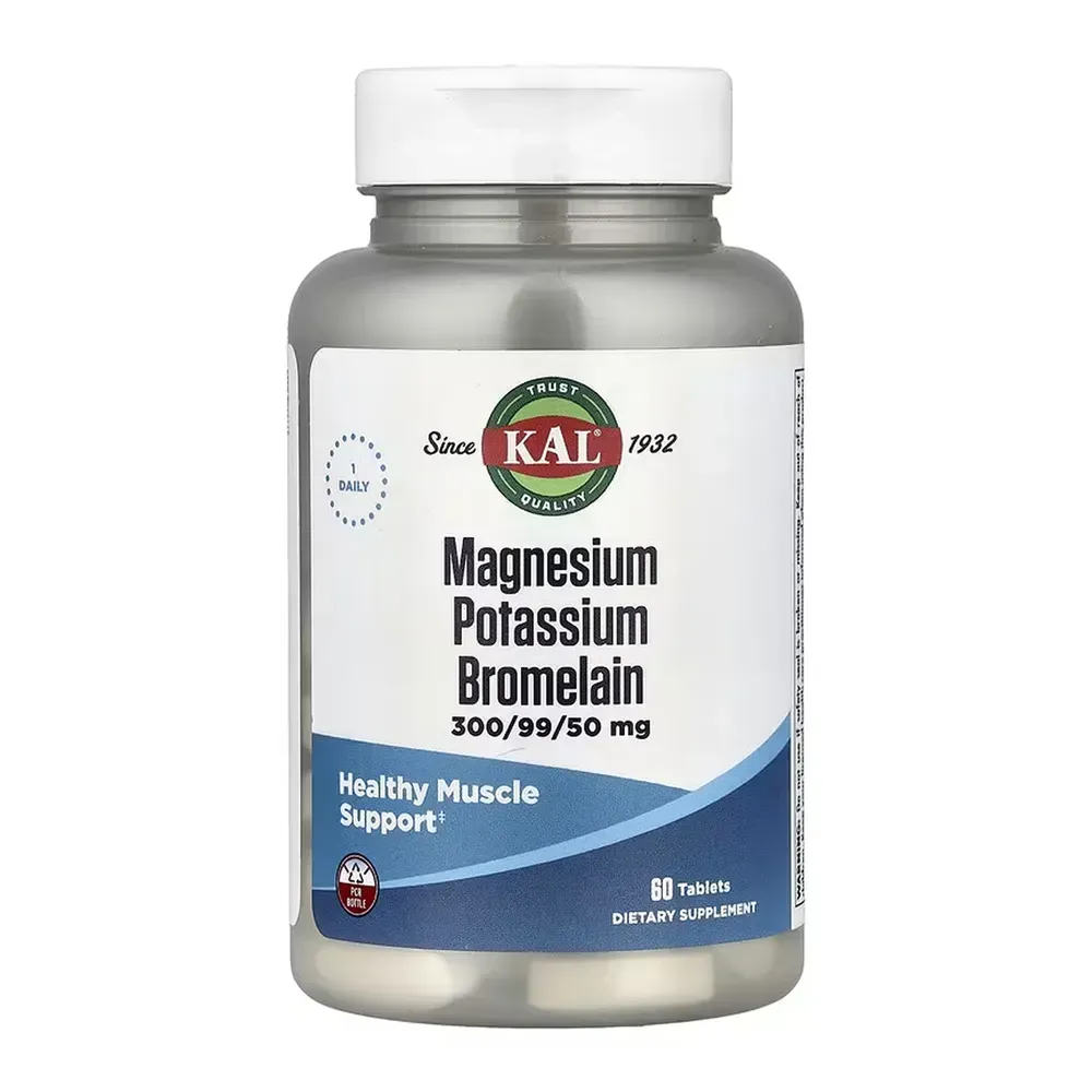 Magnesium Potassium Bromelain - 60 tabs