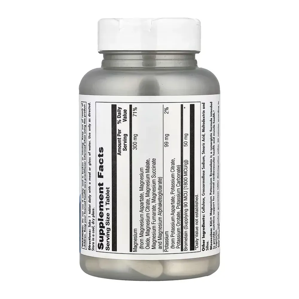 Magnesium Potassium Bromelain - 60 tabs