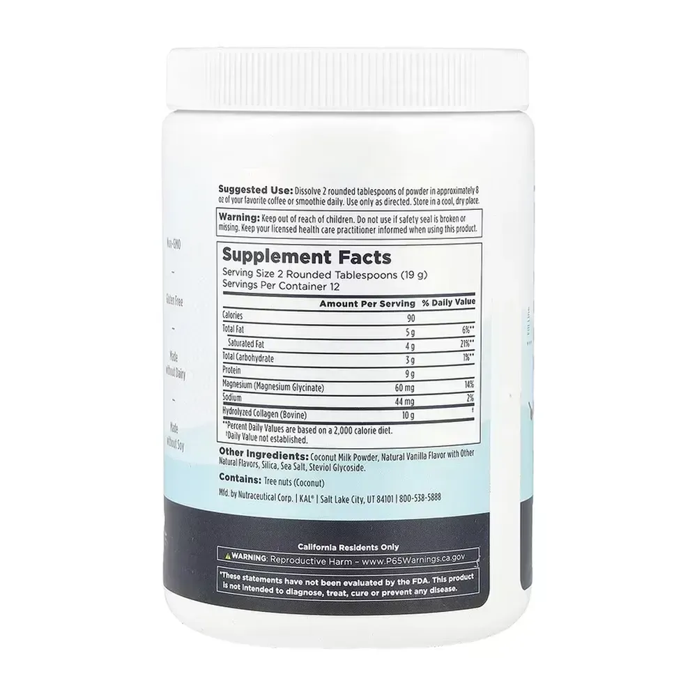 Collagen Creamer with Magnesium Glycinate - 228g