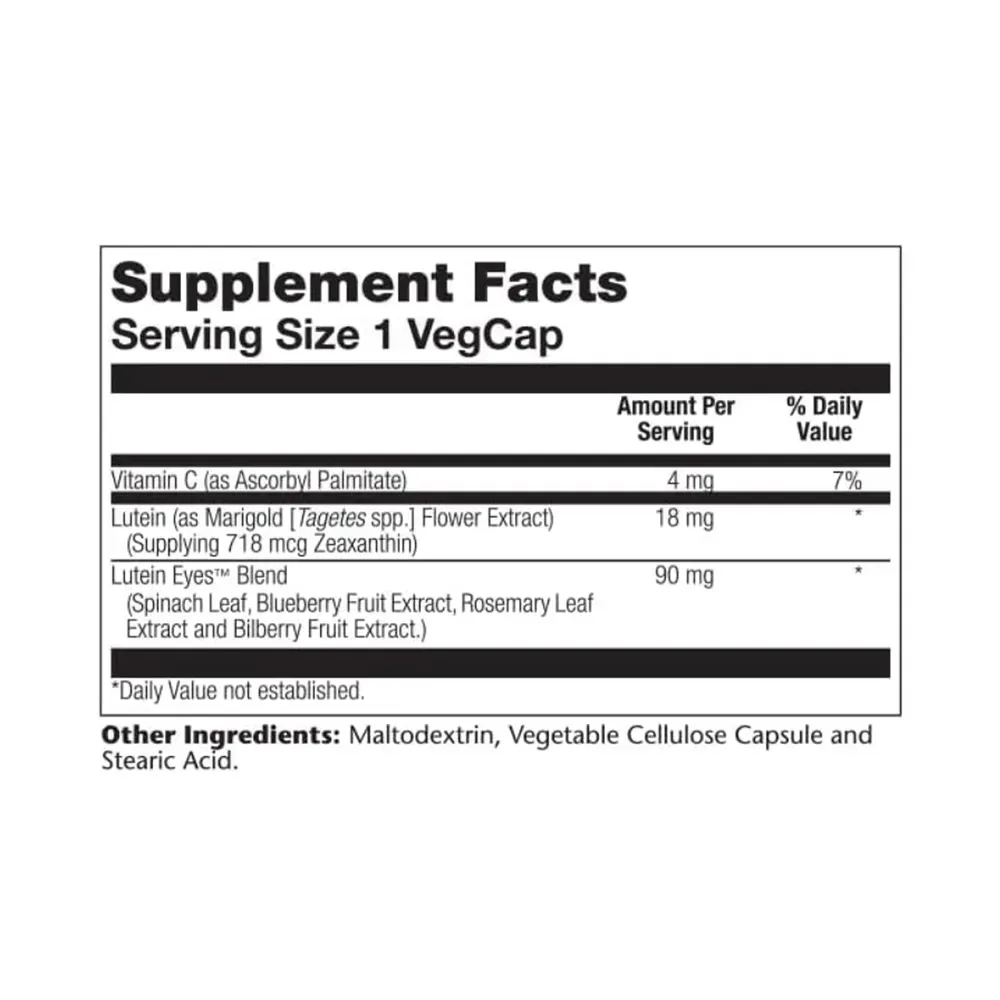 Lutein Eyes 18 - 30 vcaps
