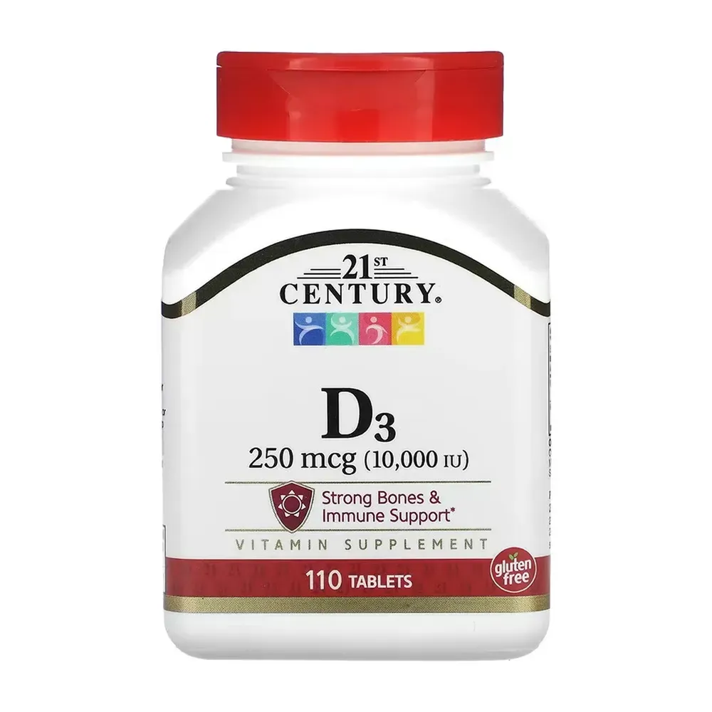 D3 250 mcg (10,000 IU) - 110 tabs