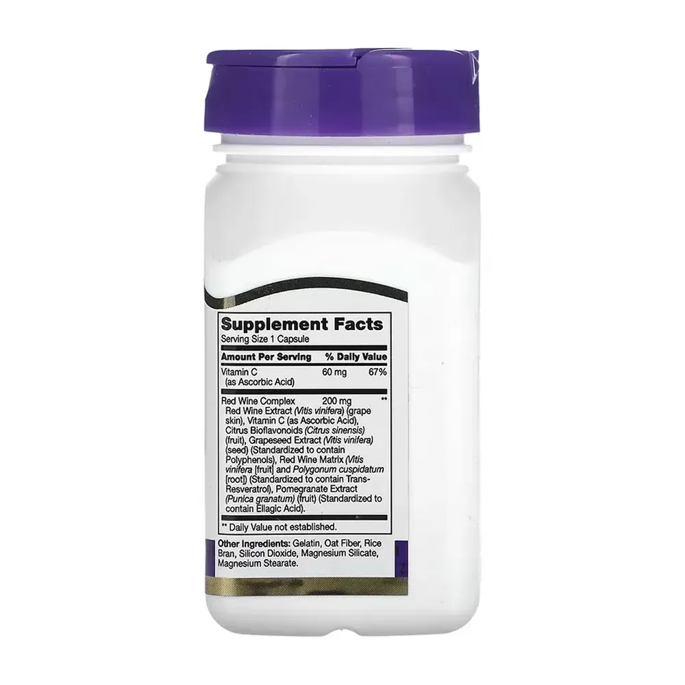 Resveratrol Red Wine Extract - 90 caps