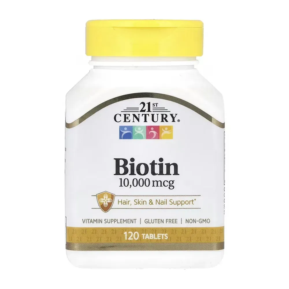 Biotin 10,000 mcg - 120 tabs