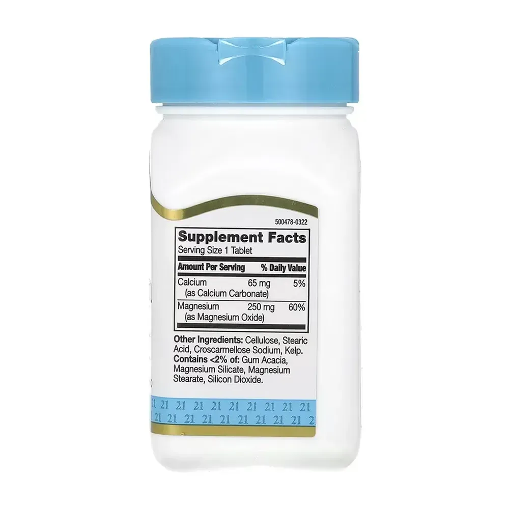 Magnesium 250 mg - 110 tabs