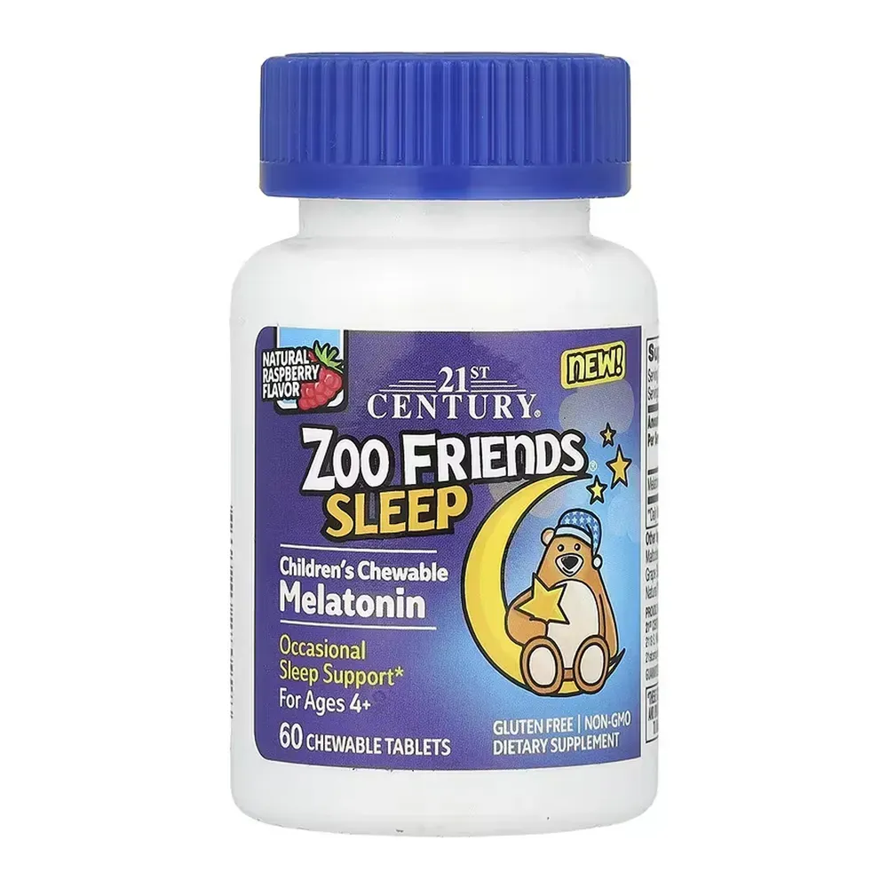 21st Century Zoo Friends Sleep - 60 chewable tabs