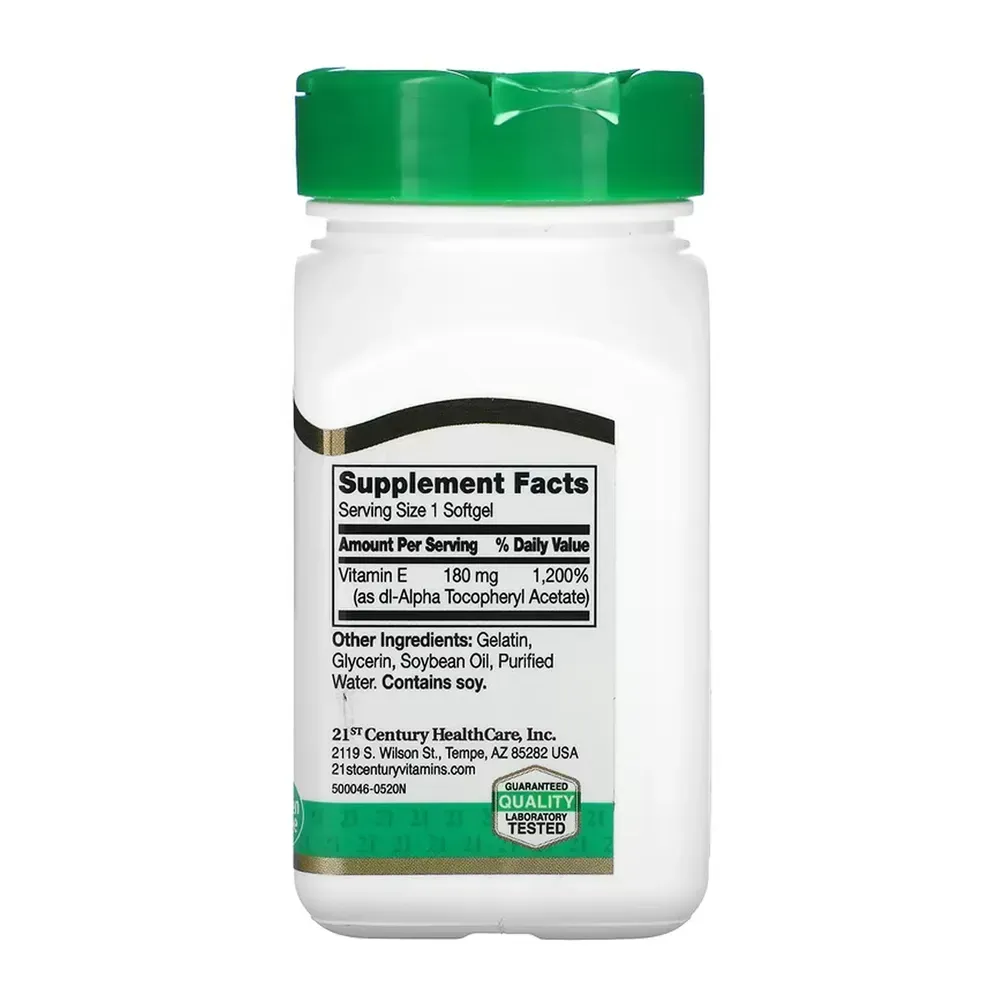 E 180 mg (400IU) - 110 softgels
