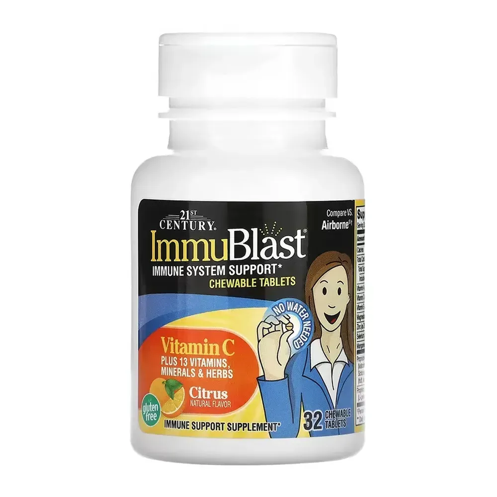 21st Century ImmuBlast - 32 chewables tabs, фото 3